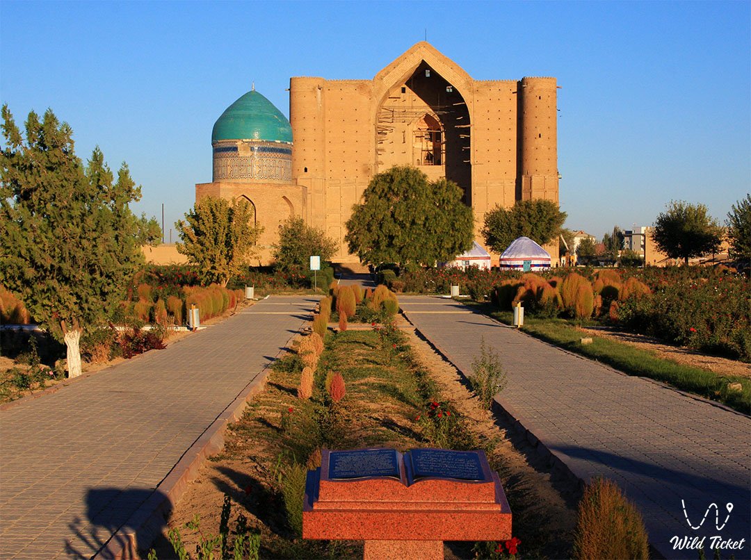 哈萨克斯坦共和国的土耳其斯坦城市