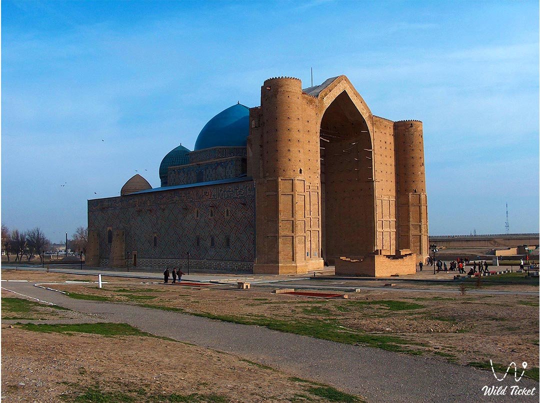 Mausoleum of Khoja Ahmed Yasawi in Turkestan city