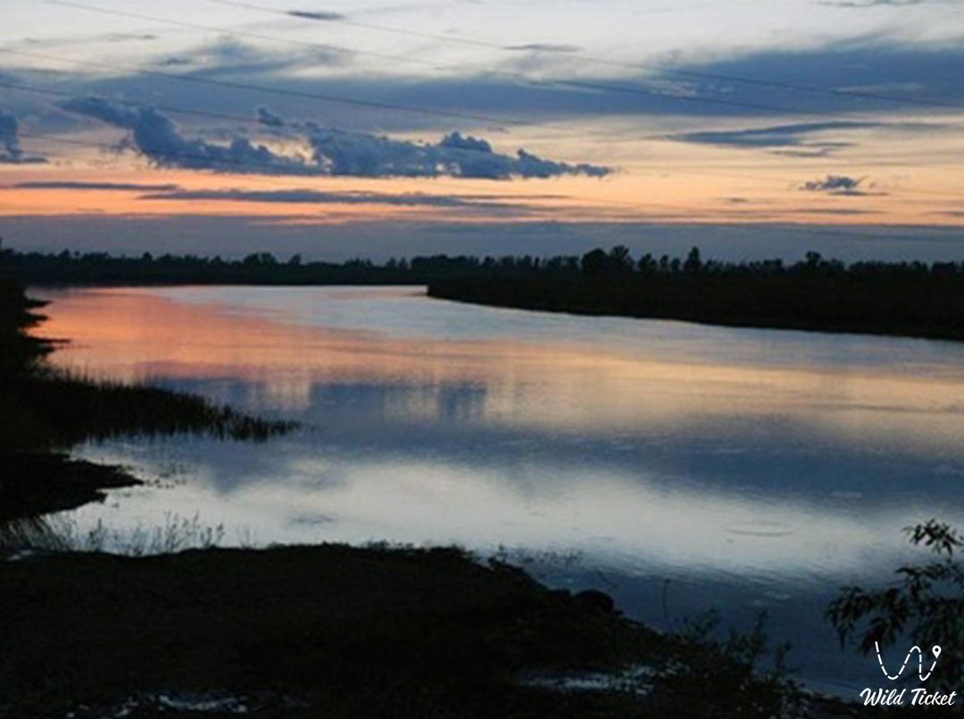 哈萨克斯坦阿克莫拉地区的伊希姆河。