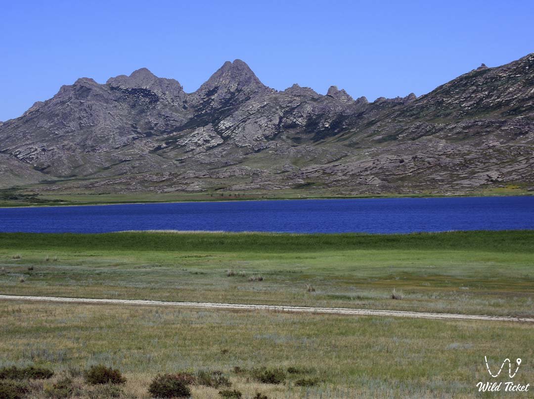 Айртау горный массив в Восточно-Казахстанской области.