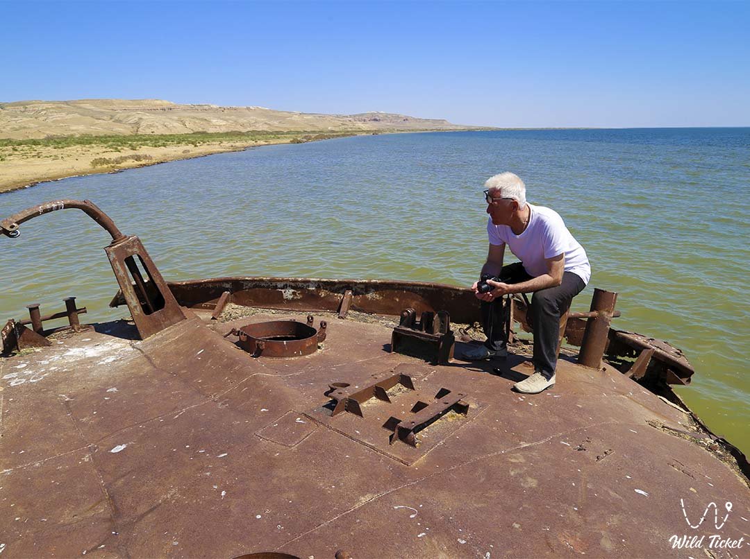 Tour to Aral sea, round trip in Aral sea region, Small Aral Sea, Karateren village, Aralks city