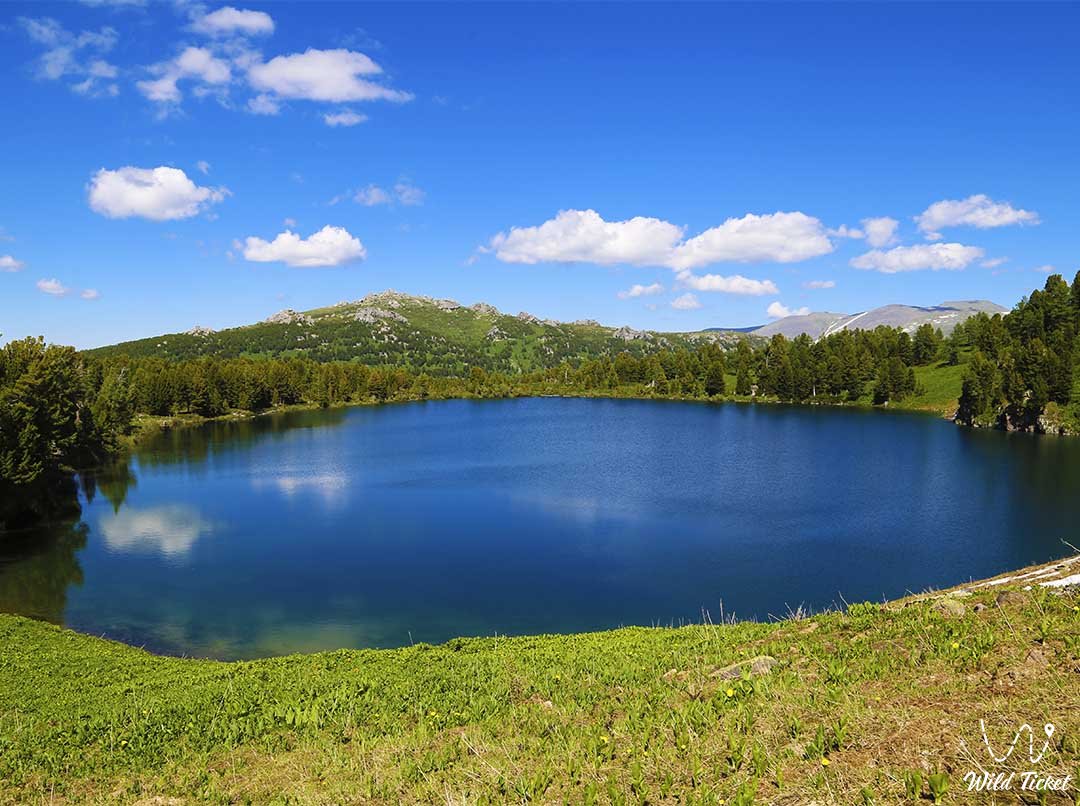 Tour to Lake Kedrovoe from the city of Ridder, Altai in Kazakhstan