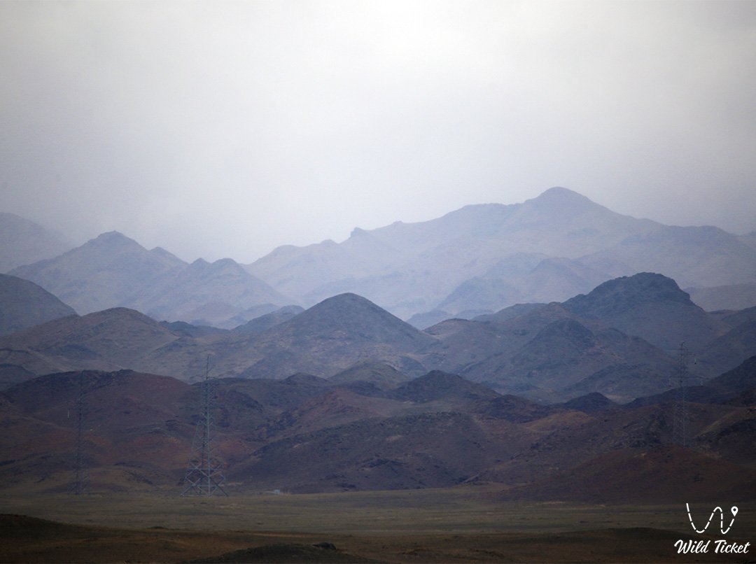 哈萨克斯坦阿拉木图地区的 Toraigyr 山脉。