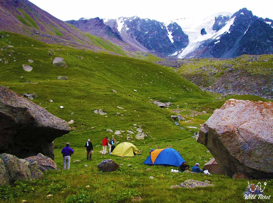 Hiking and Trekking in Kaskelen Gorge, Almaty mountans