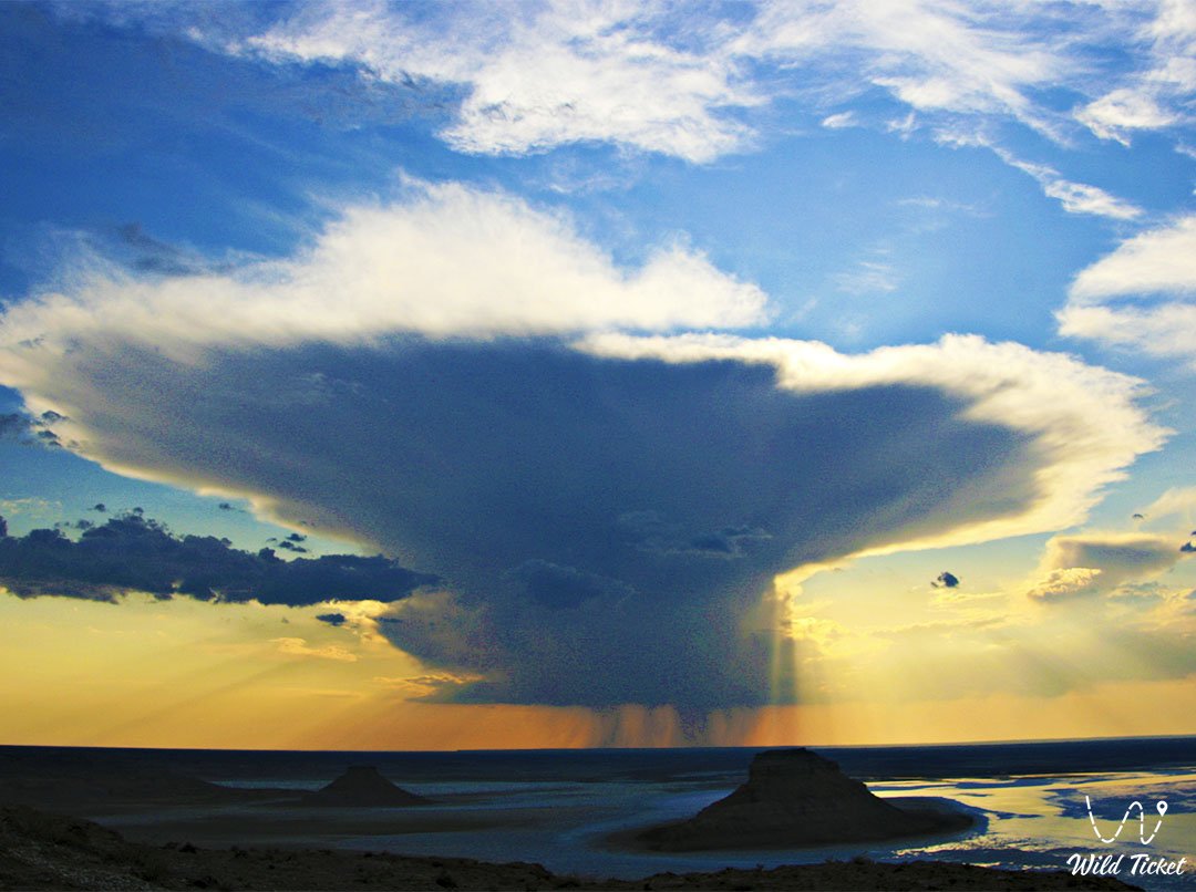 Karynzharyk是哈萨克斯坦的沙漠洼地