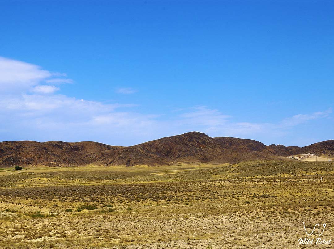 Khantau山脉和Khantau山脉的岩画