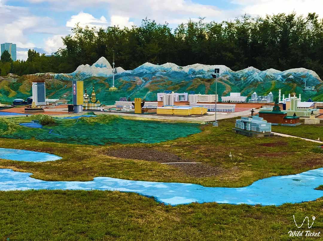 Atameken-哈萨克斯坦景点缩小版地图