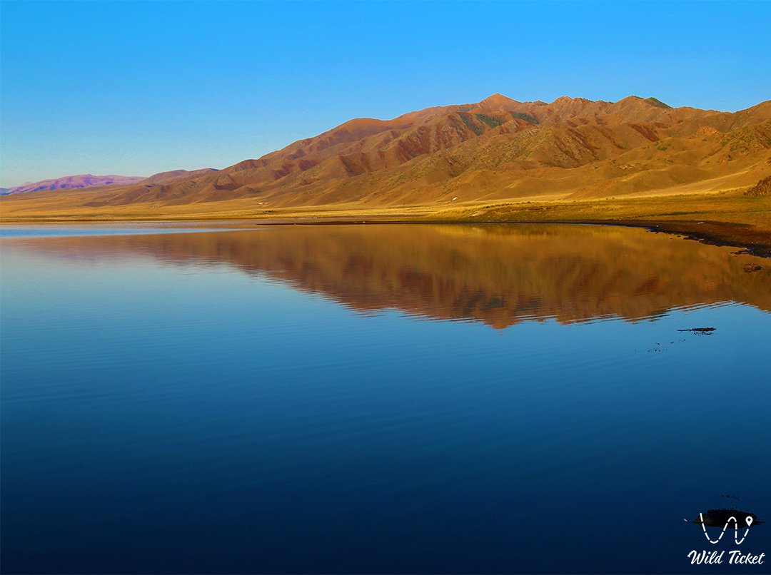 Tuzkol is a mountain lake in the Raimbek district