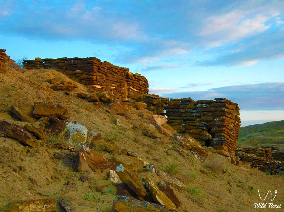 Улкен Жыбыксы культовый жилищный комплекс