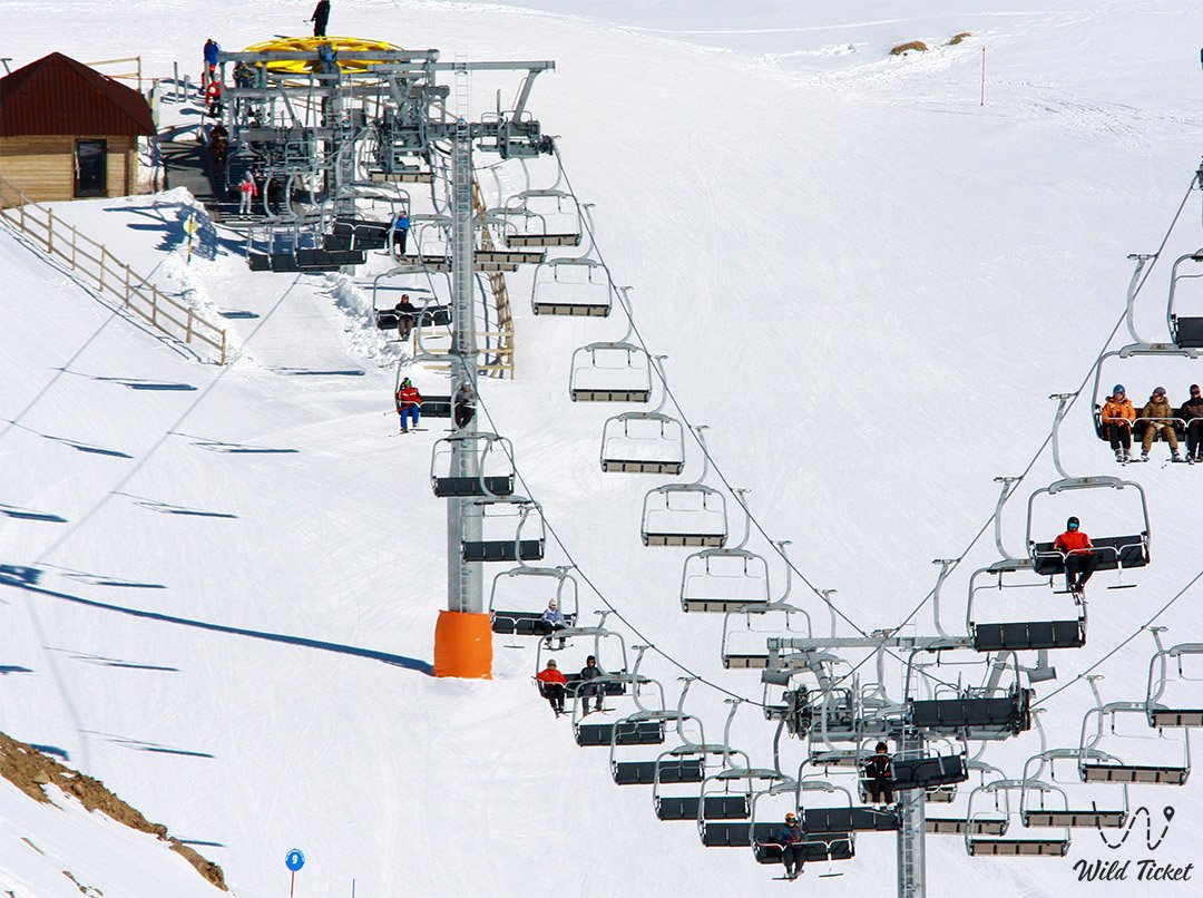 Канатная дорога «Левый Талгар» (верхняя)