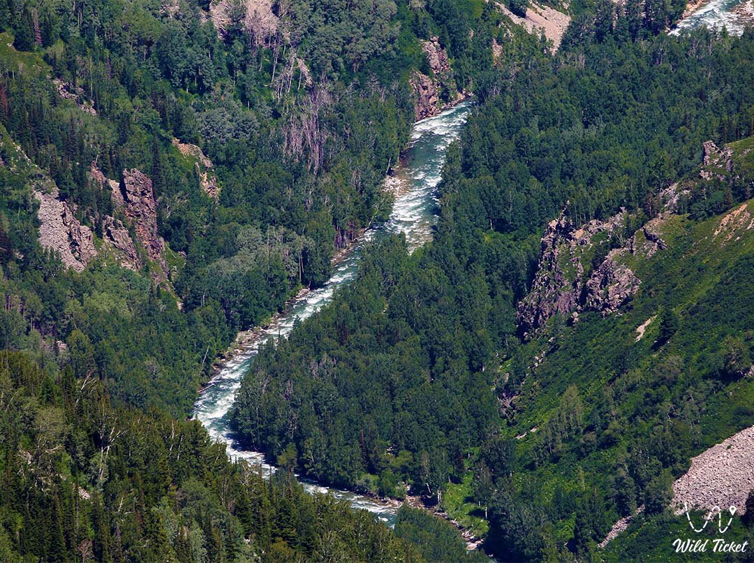 Река Громотуха в Казахстанском Алтае