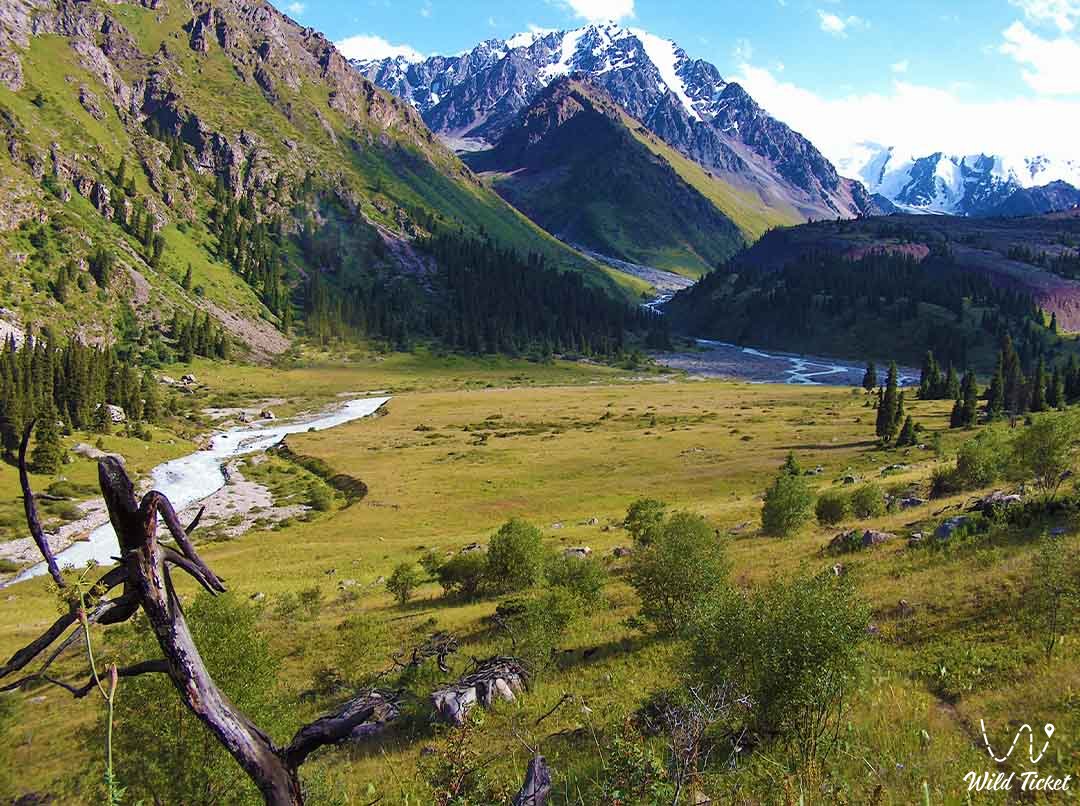 Left Talgar Gorge (route, mountain hike)