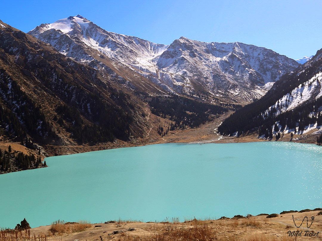 Ozernaya River in the Almaty Mountains