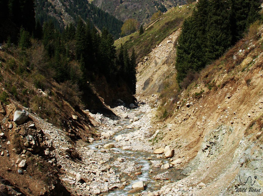 Река Кумбельсу (поход вдоль реки)