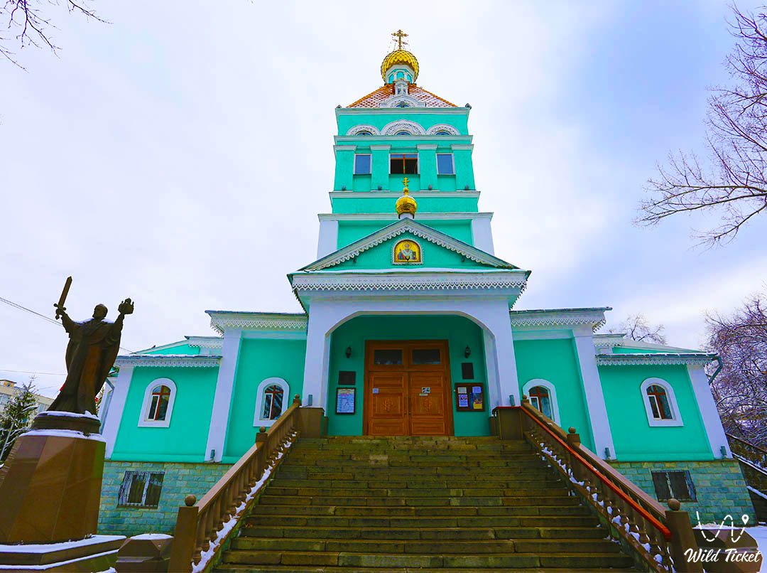 Никольский Кафедральный Собор в городе Алматы