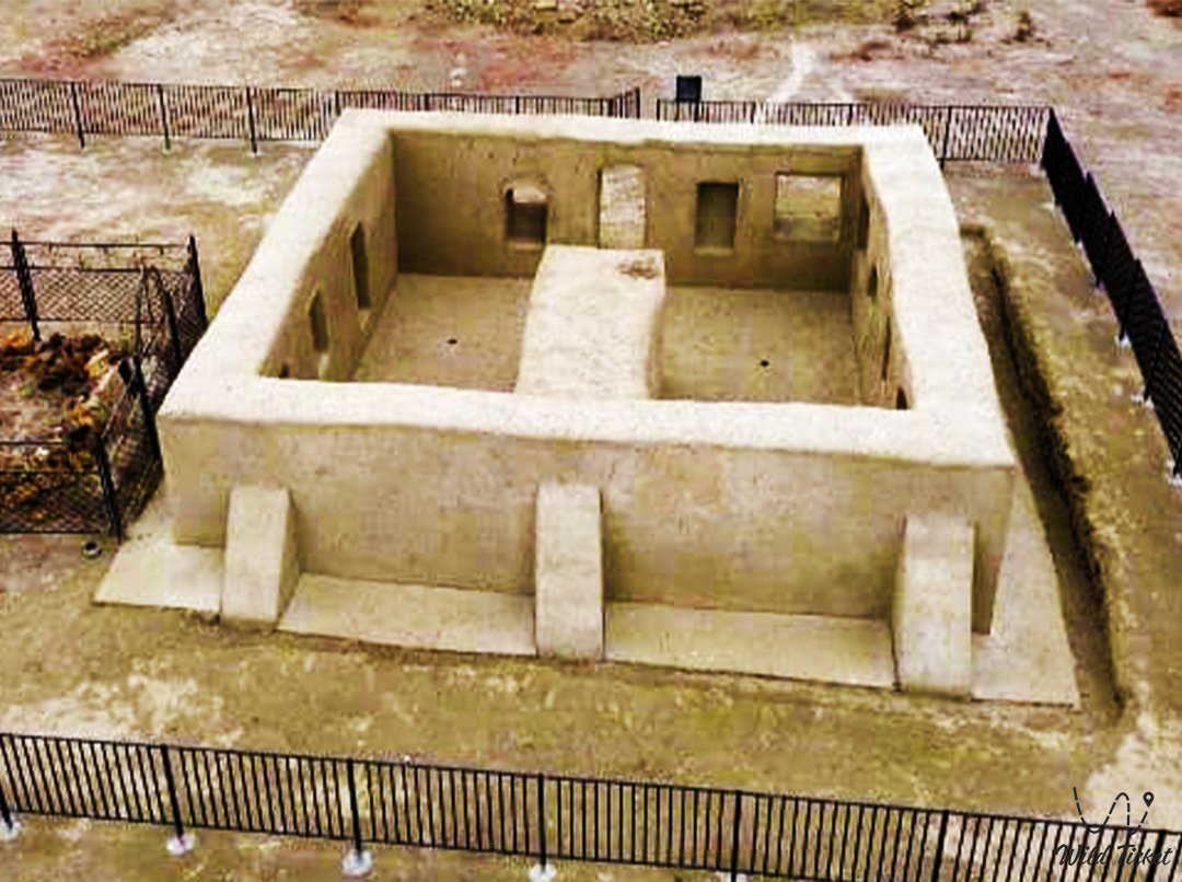 Ustyurt高原上的Zhumagali Ishana清真寺