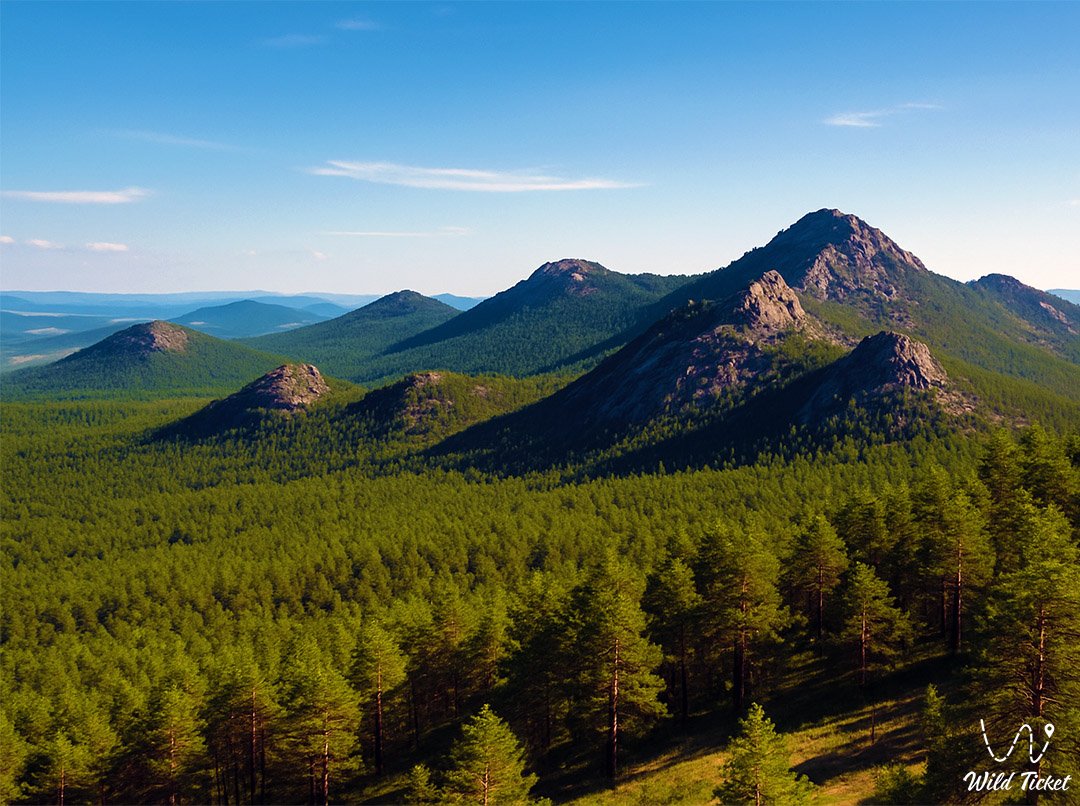 Зерендинские горы – покой и сила северного края Казахстана
