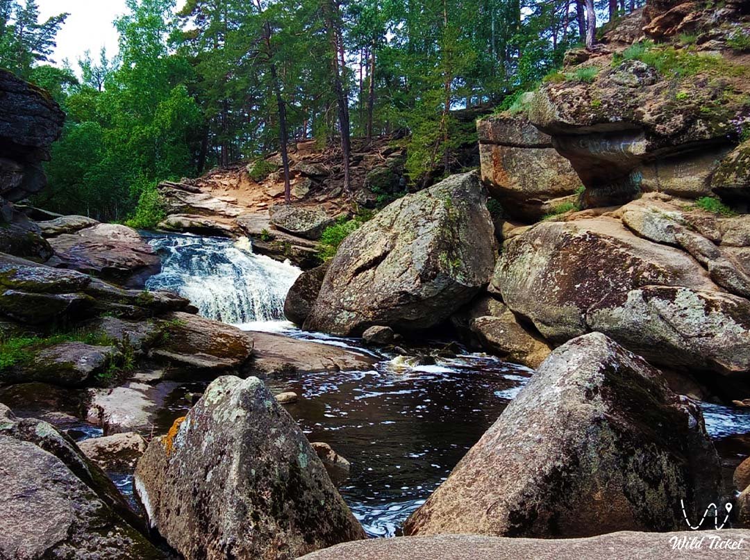 Ульгулинский каньон и Зерендинский водопад
