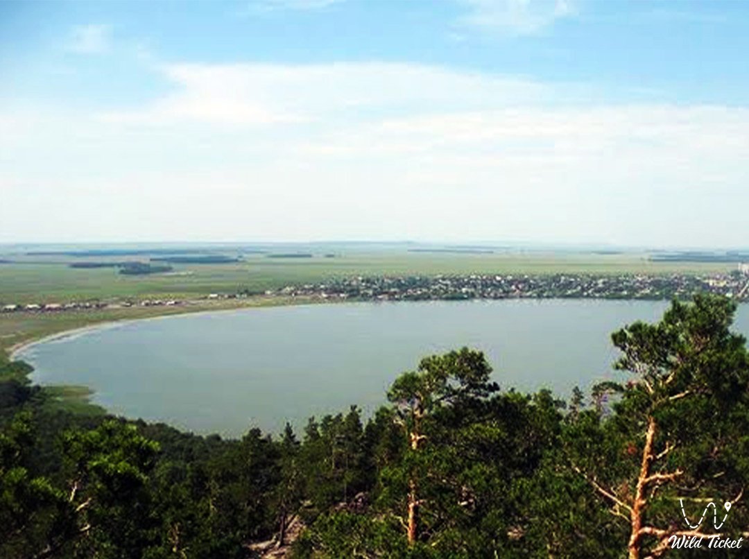 Озеро Арыкбалык в Айыртауском районе