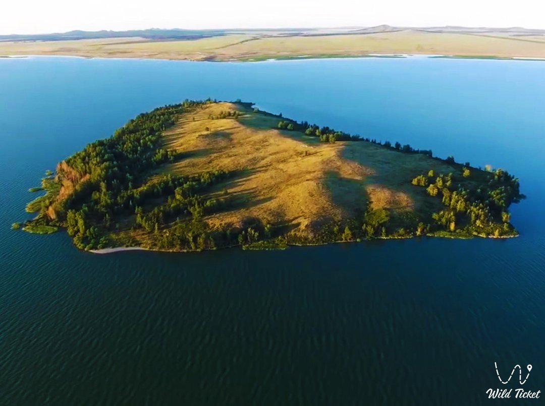 Остров Казачий на озере Имантау – затерянный мир среди водной глади