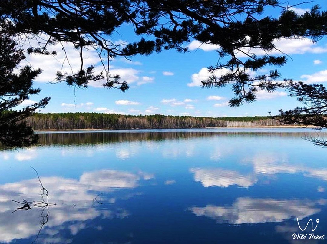 Aiyrtauchik Lake is a modest gem of Kokshetau Park