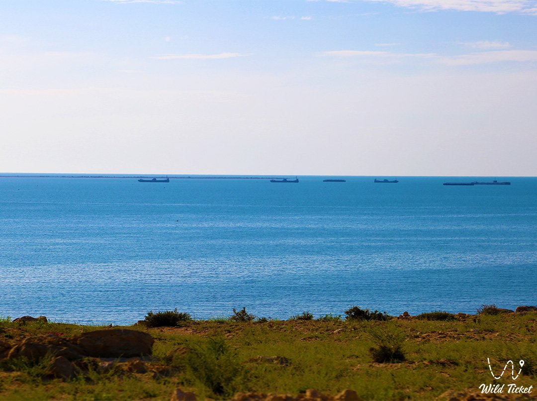 Cape Tyub-Karagan – the edge of the world on the shore of the Caspian Sea