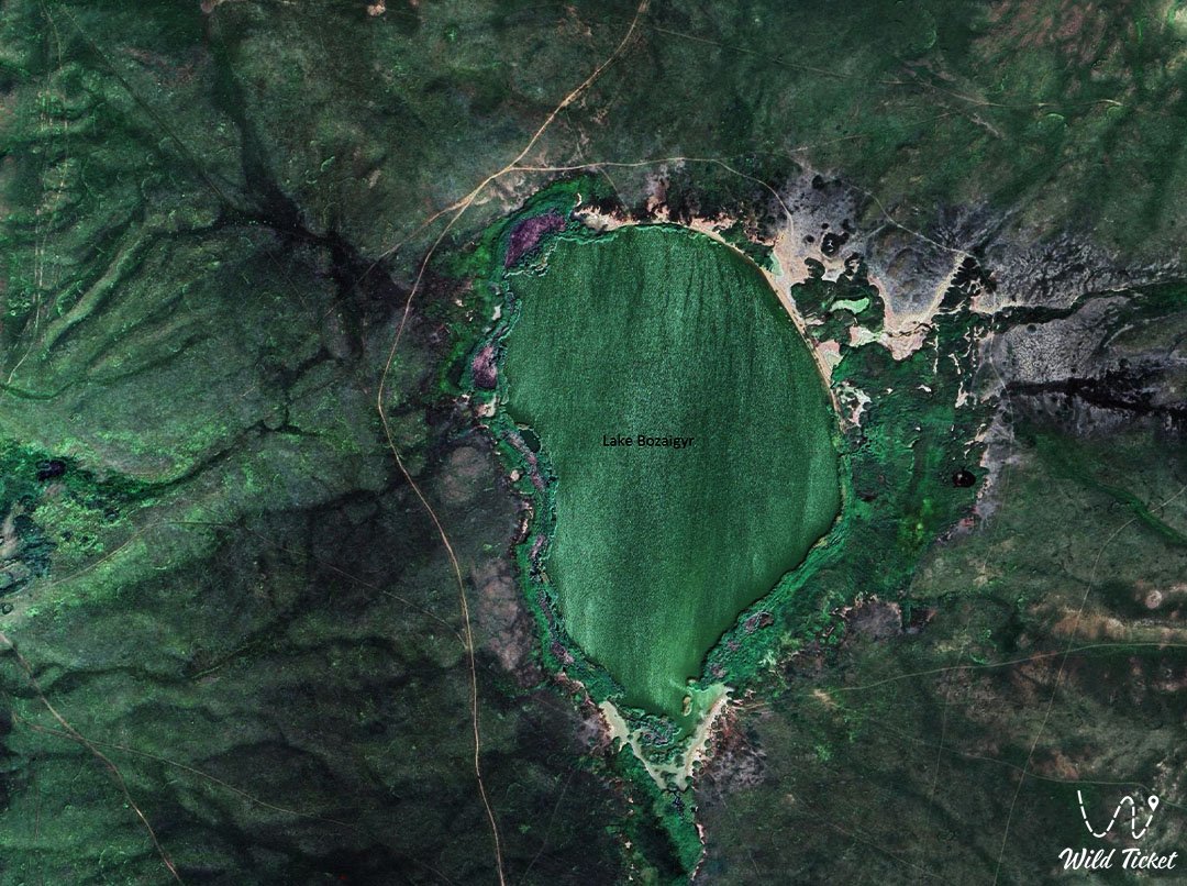 Lake Bozaigyr in the Buiratau National Park