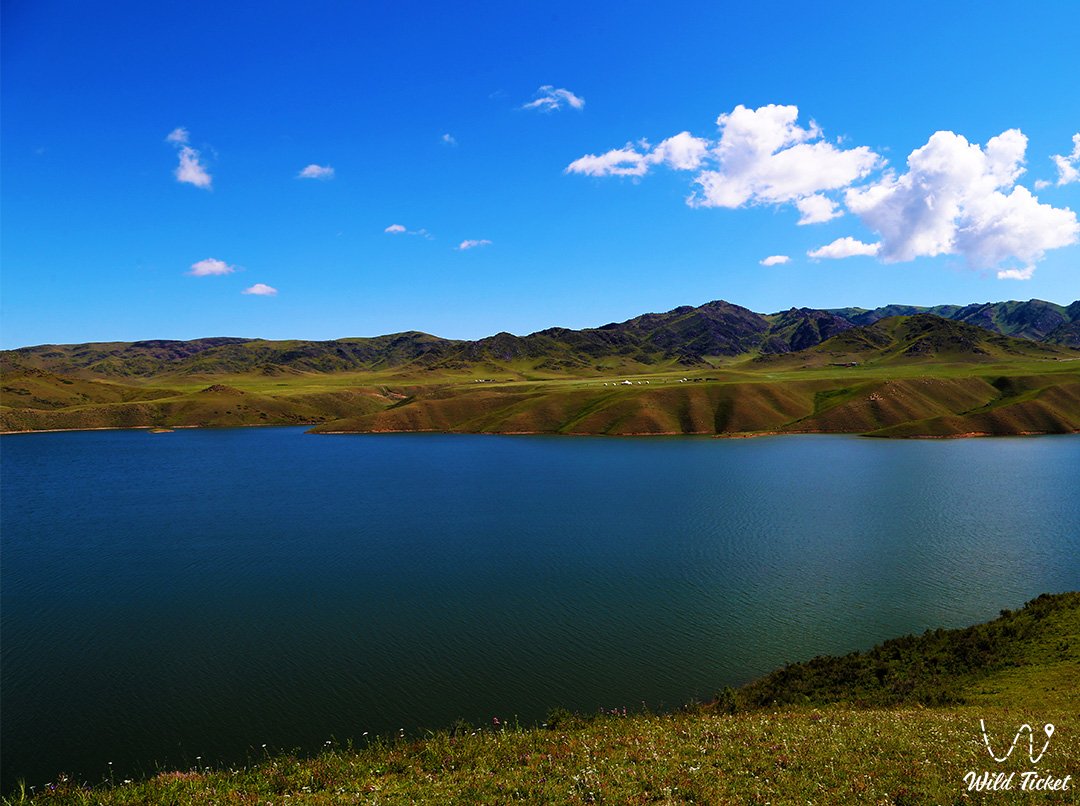 Bestyubinskoye Reservoir – the turquoise heart of the steppe region