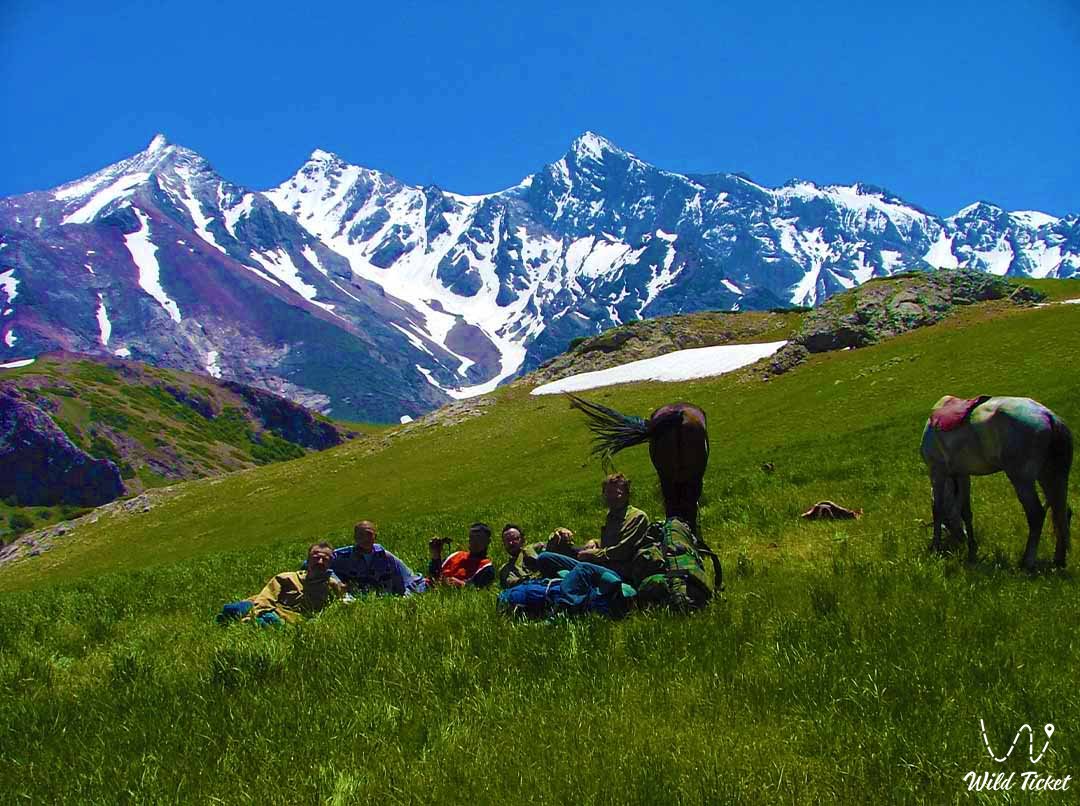 Aksu-Zhabagly自然保护区的Darbaza道