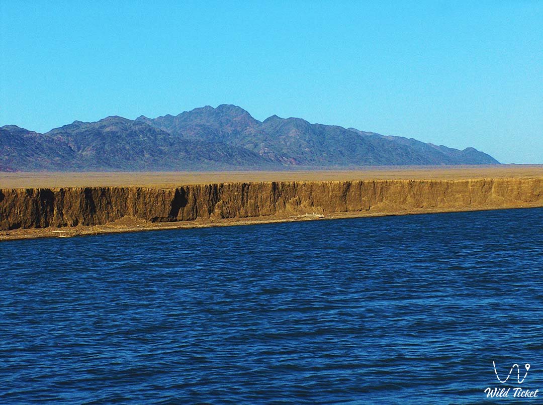 Altyn-Emel公园的Degeres山脉