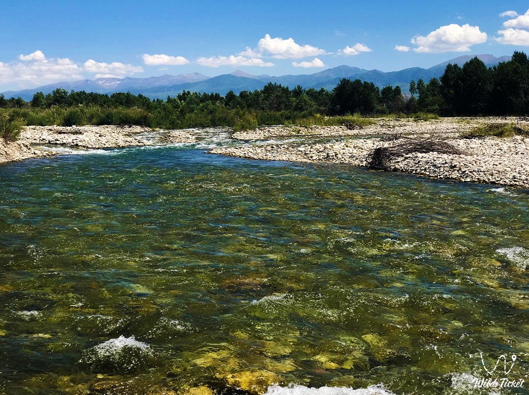 Zhetysu地区的Karatal河