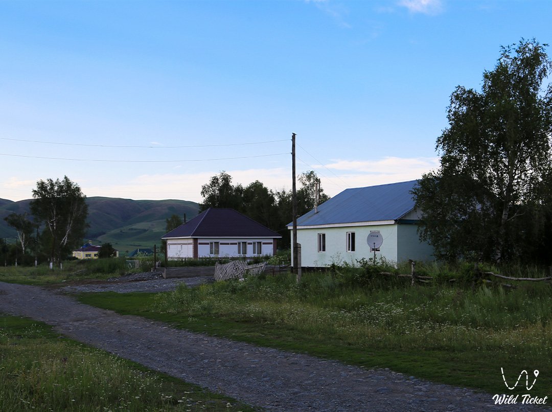 Zhetysu地区的Lepsi (Lepsinsk) 村