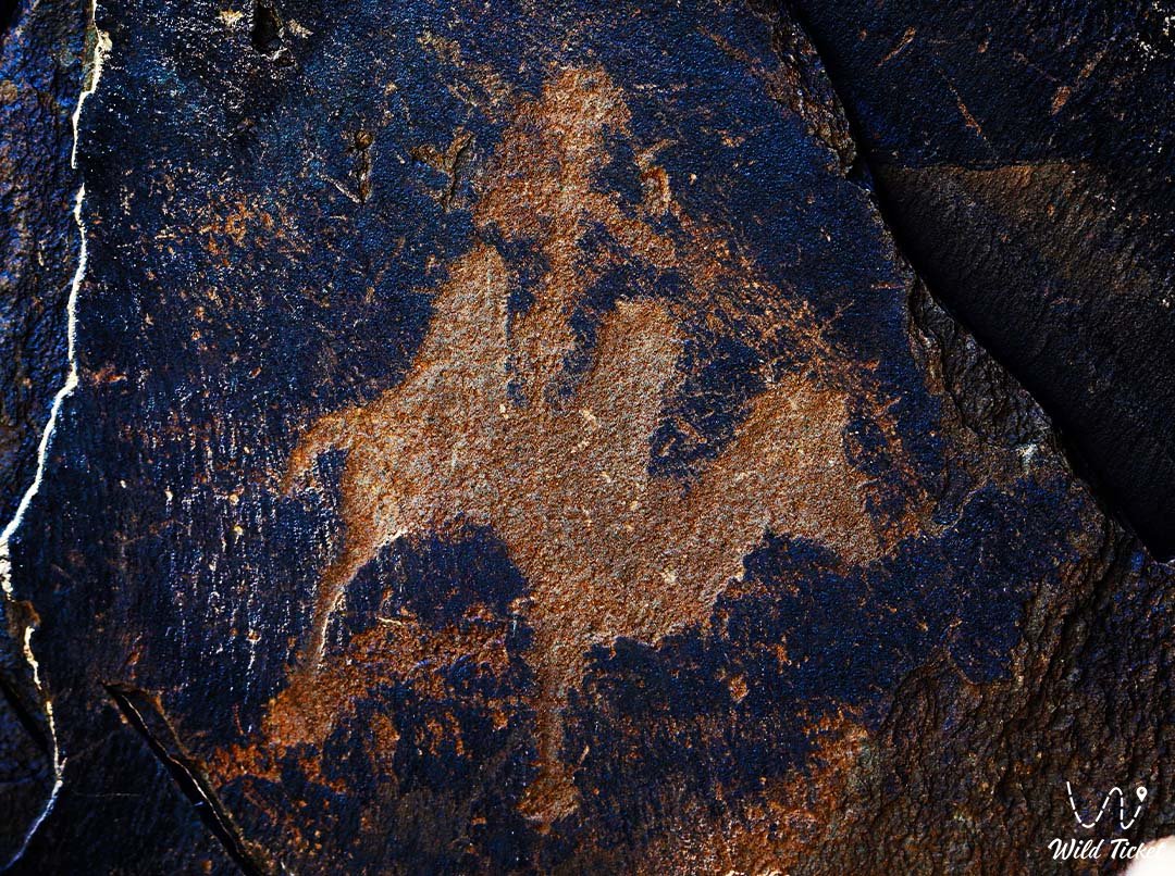 Zhetysu地区Bayan-Zhurek的岩画