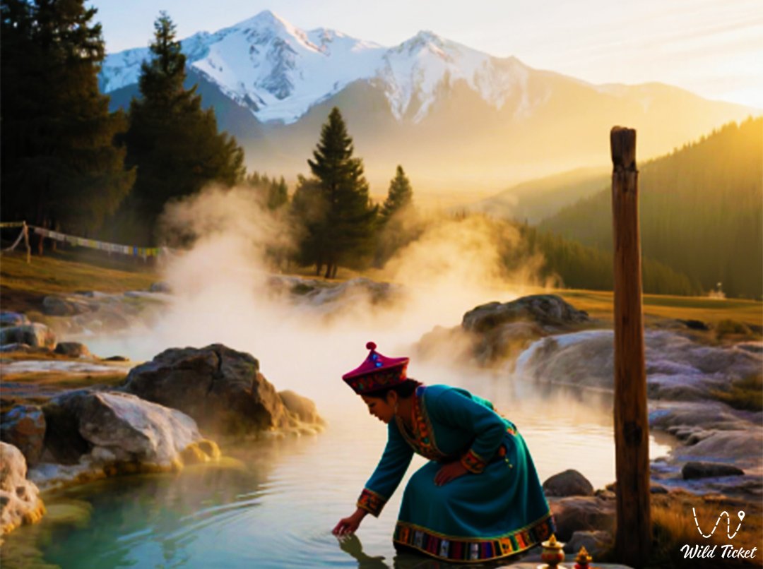 Zhetysu地区的Kapal-Arasan温泉