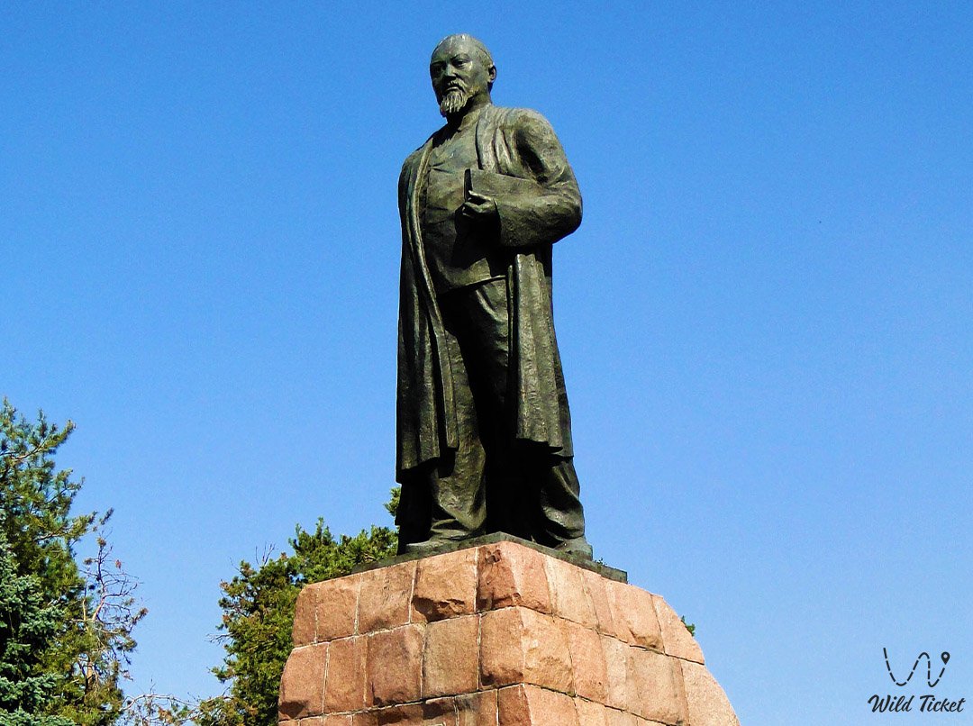 Monument to Abai Kunanbayev