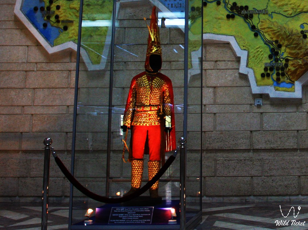 Иссыкский золотой человек: золотой воин Казахстана