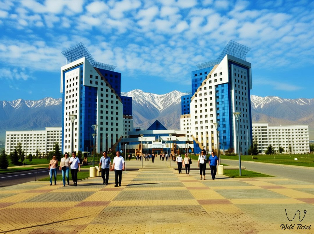 Athletic village in Almaty