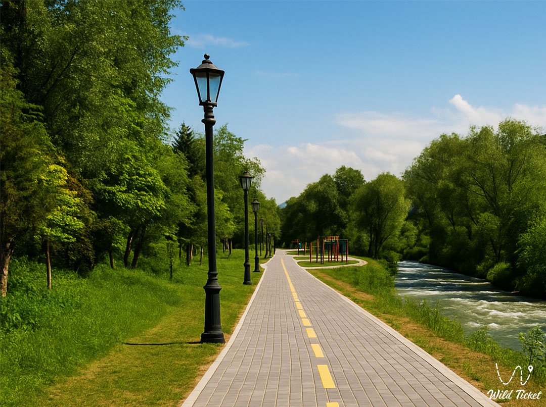 New Terrain Cure (health trail) on the Yessentai River