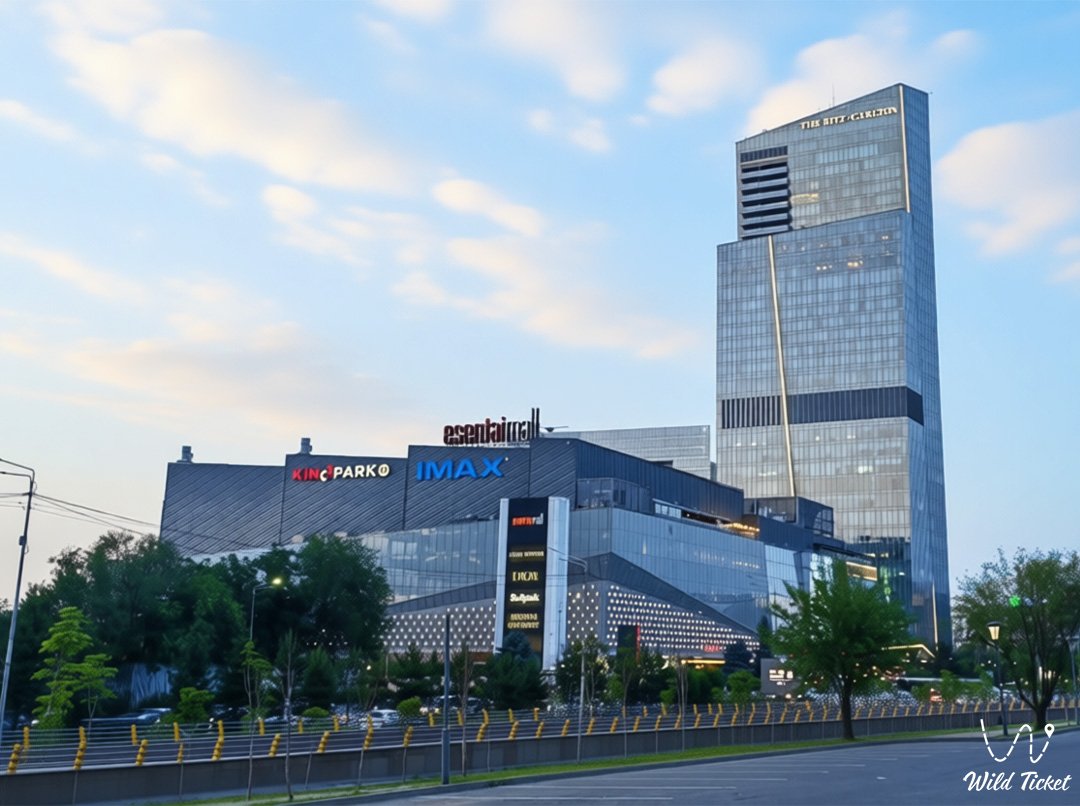 阿拉木图Esentai Mall购物娱乐中心