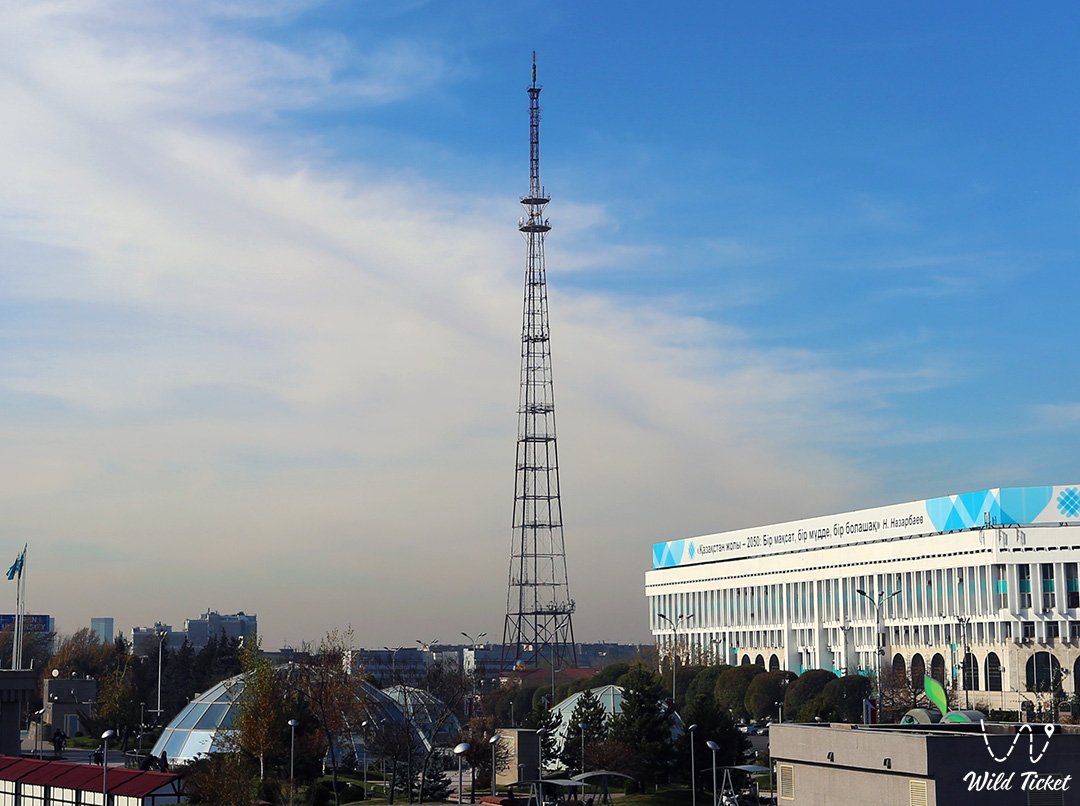 Старая теле-радио вышка Алматы