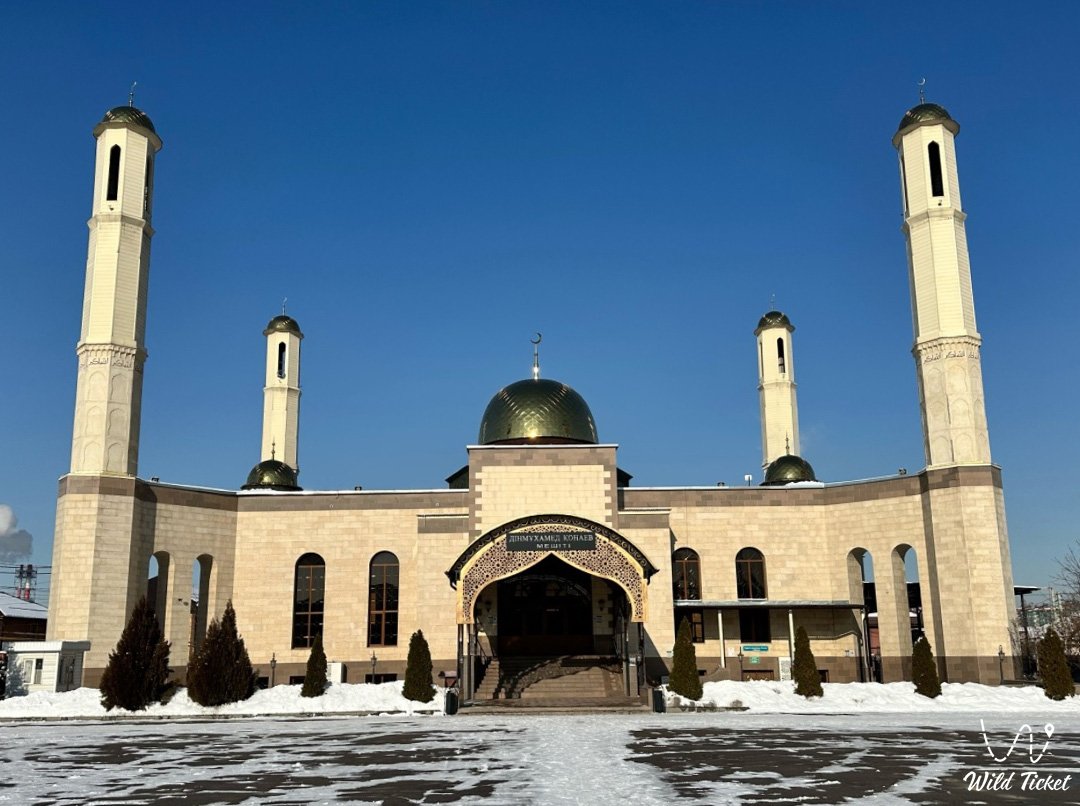 Dinmukhamed Kunayev Mosque in Alma Ata