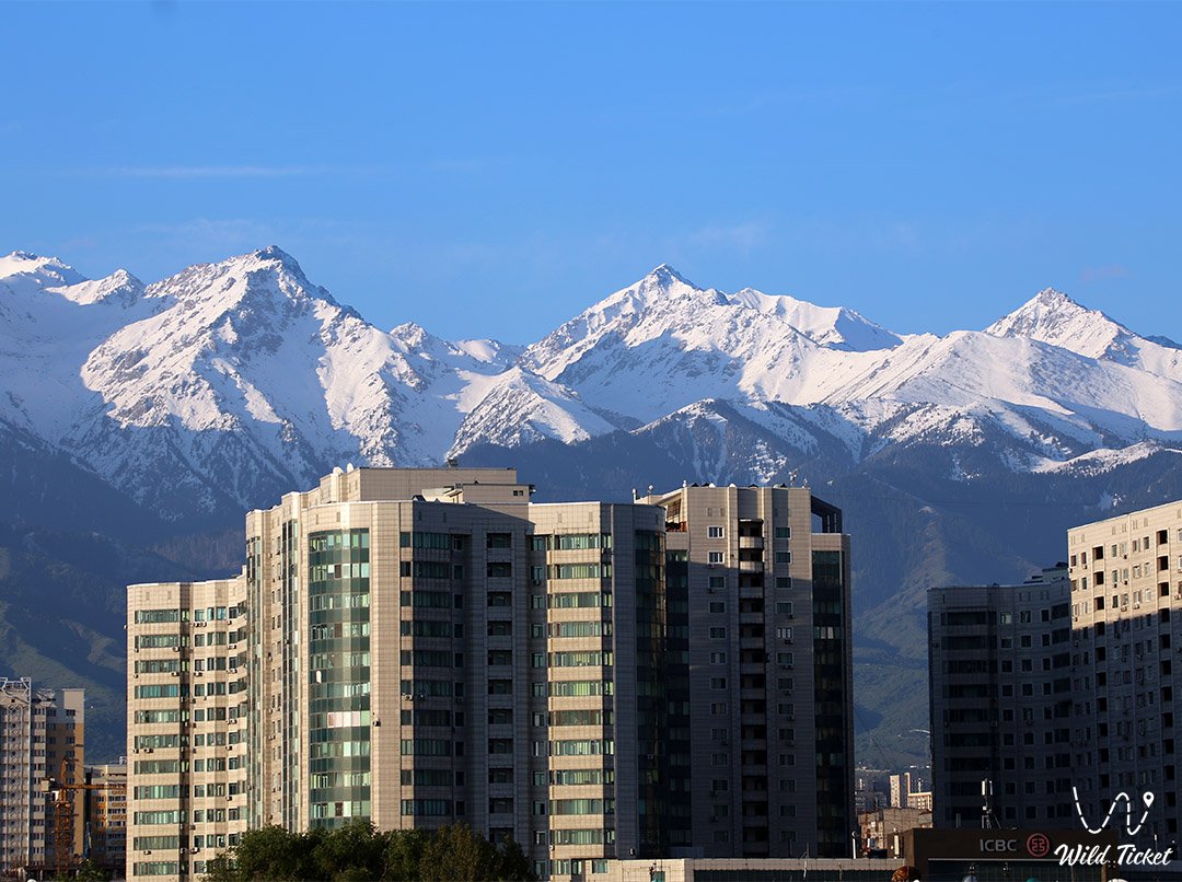 The history of the city of Almaty (Verny, Alma Ata)