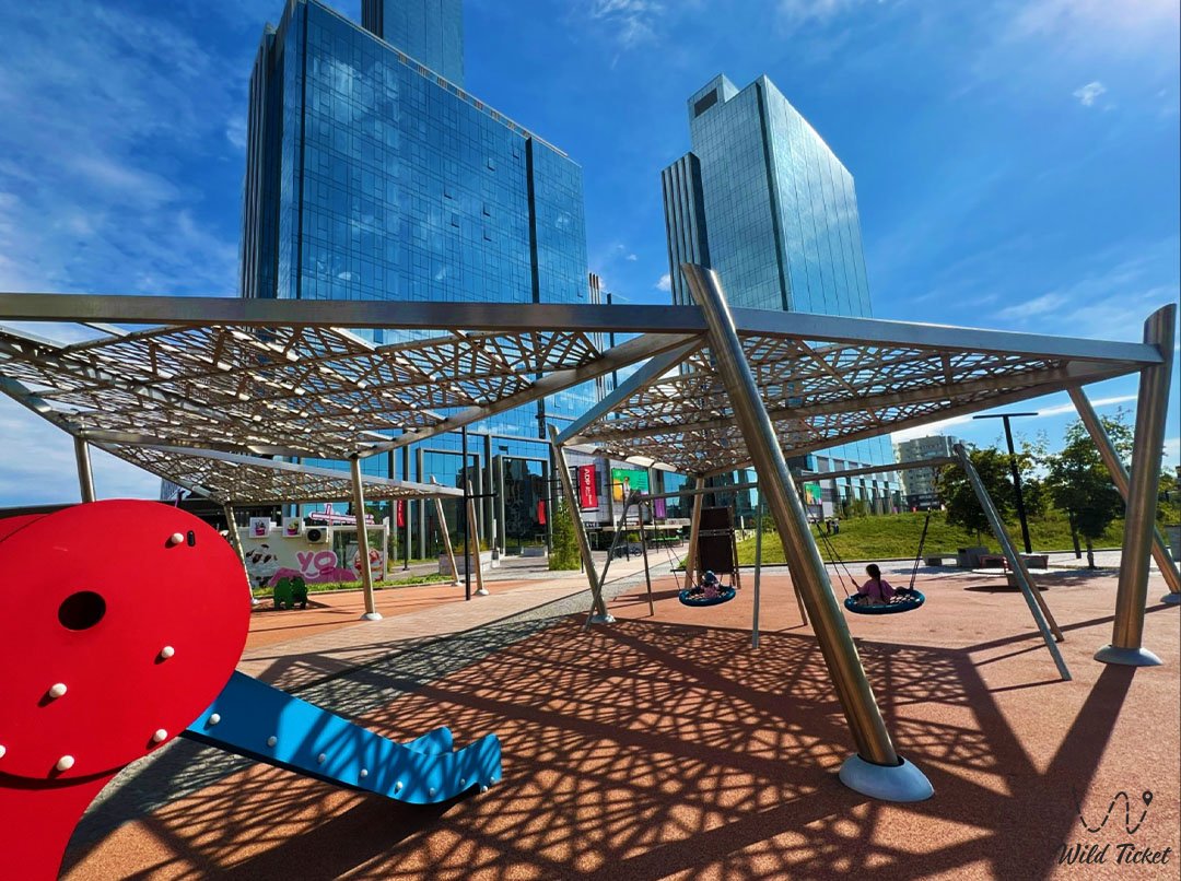 Linear Park in Astana: A Modern Space for Walking and Relaxation