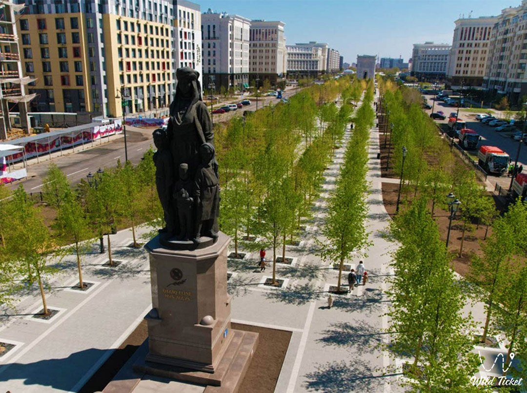 Ulytau Alley in Astana: A Sacred Open-Air Museum