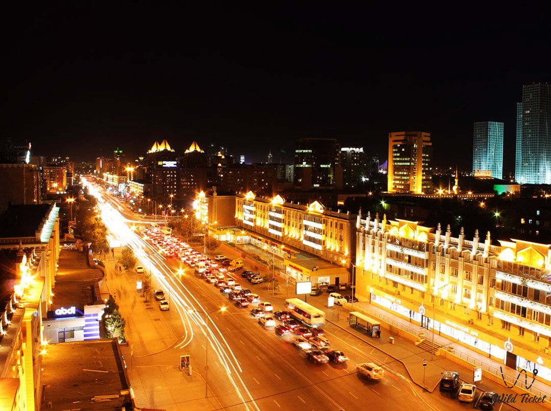 Republic Avenue in Astana
