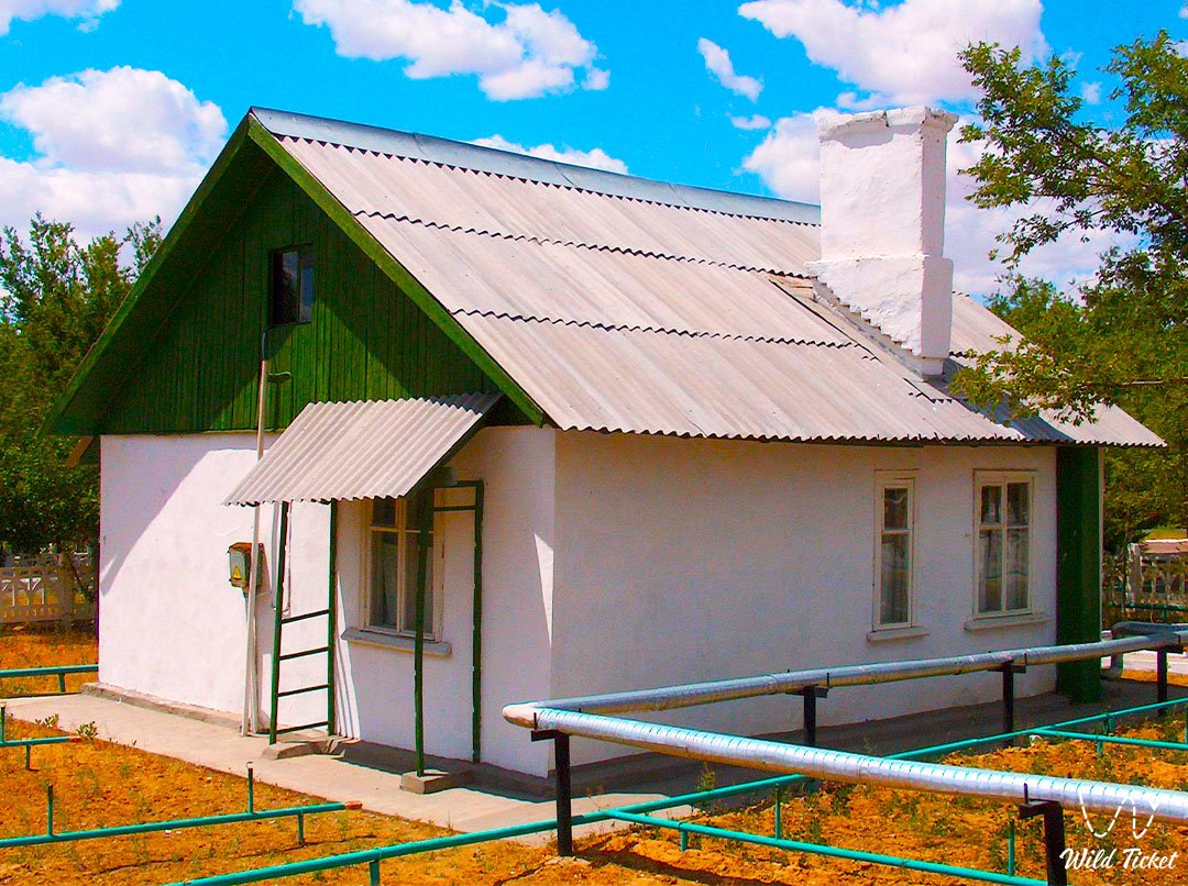 Домики Гагарина и Королева