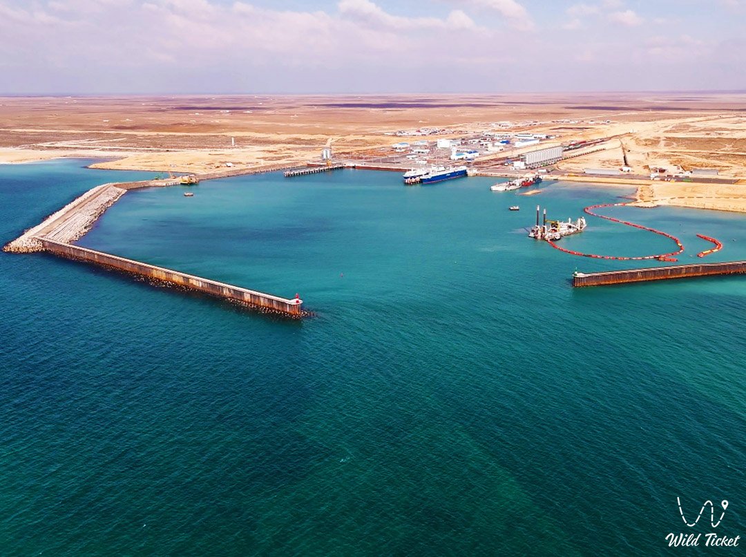 Kuryk Port Ferry Complex in Mangystau